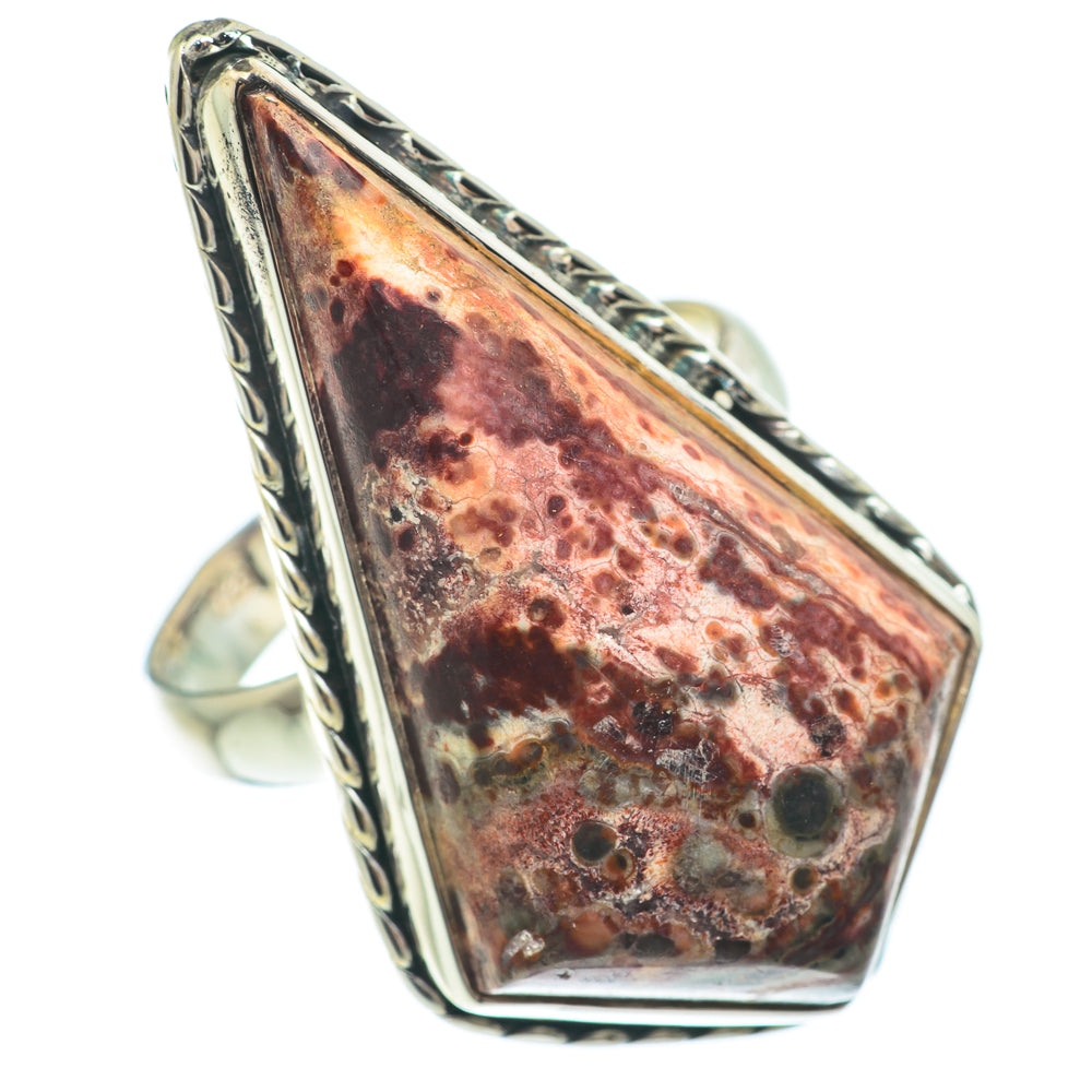 Poppy Jasper Rings handcrafted by Anasilvercos - RING64836