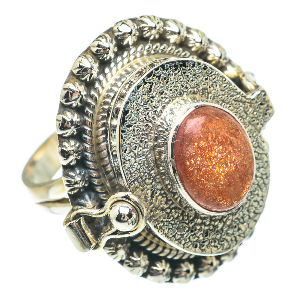 Sunstone Rings handcrafted by Anasilvercos - RING64838