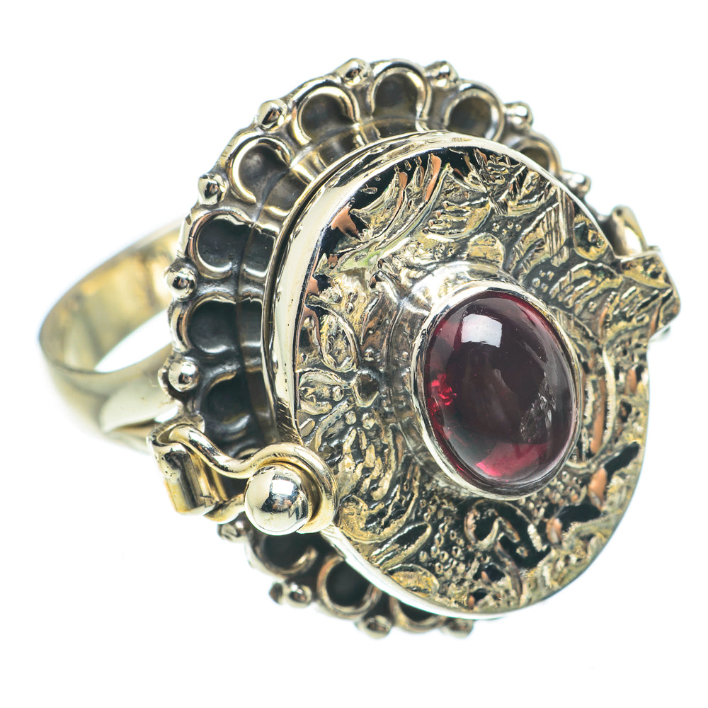 Garnet Rings handcrafted by Anasilvercos - RING64841
