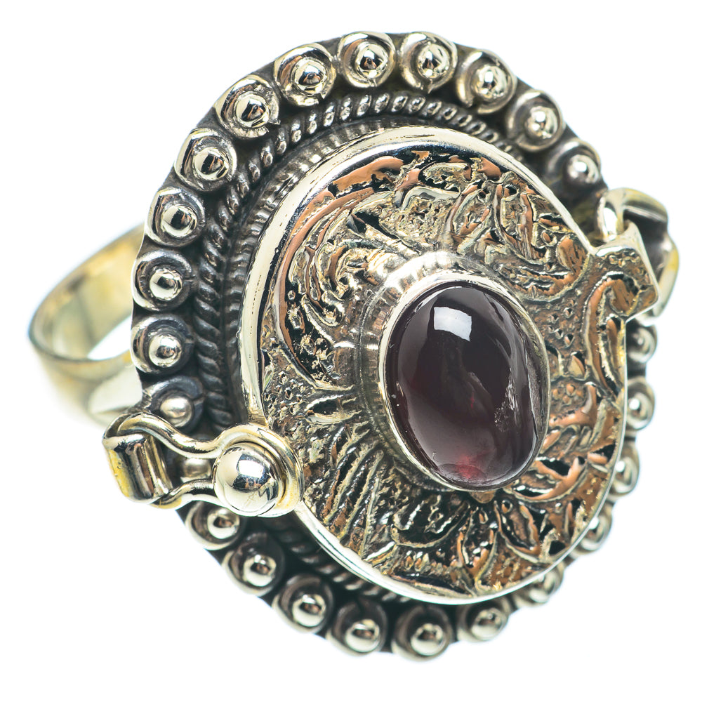 Garnet Rings handcrafted by Anasilvercos - RING64842