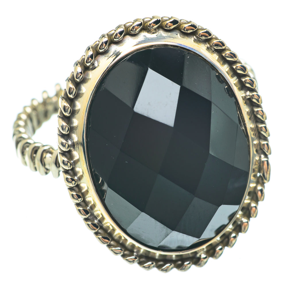 Black Onyx Rings handcrafted by Anasilvercos - RING64848