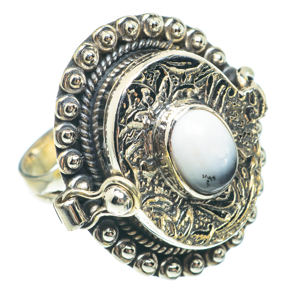 Dendritic Opal Rings handcrafted by Anasilvercos - RING64852