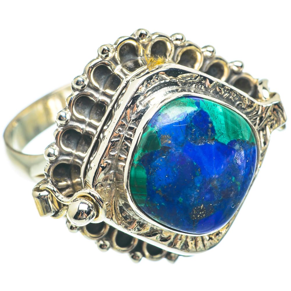 Azurite Rings handcrafted by Anasilvercos - RING64854
