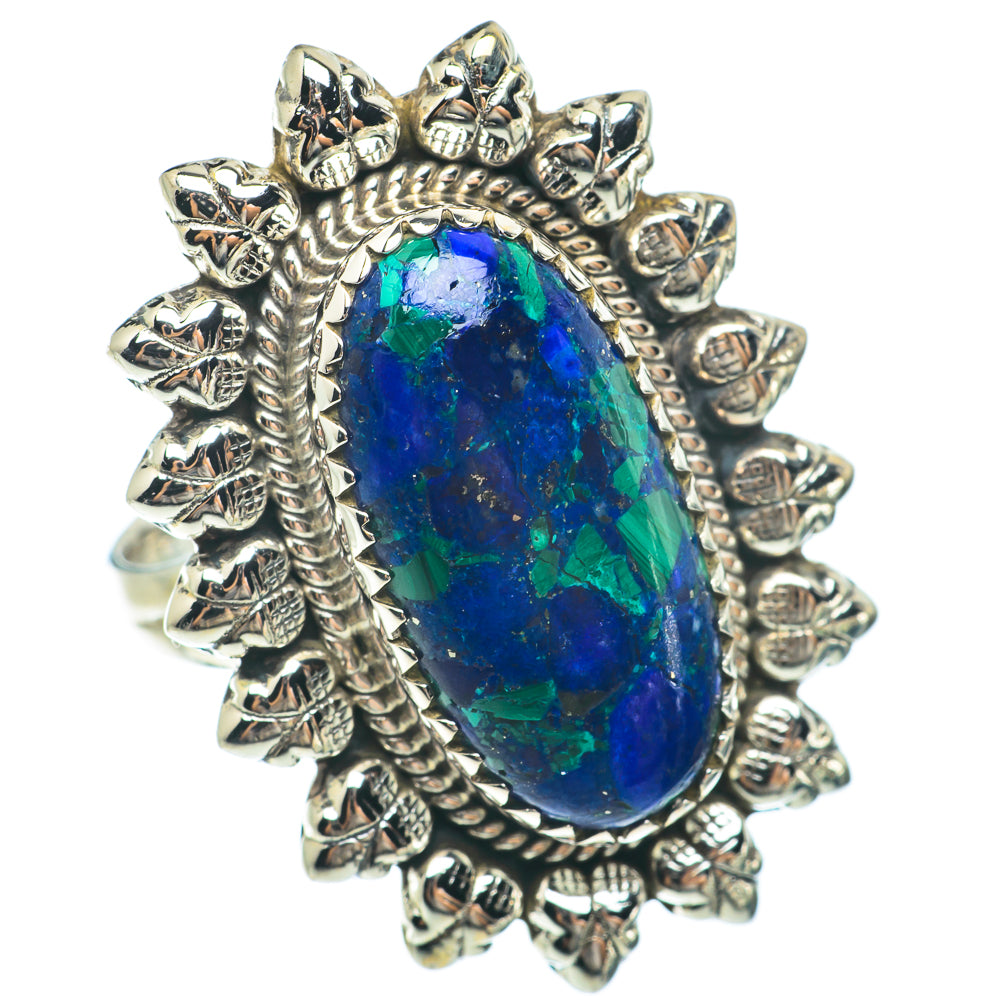 Azurite Rings handcrafted by Anasilvercos - RING64855