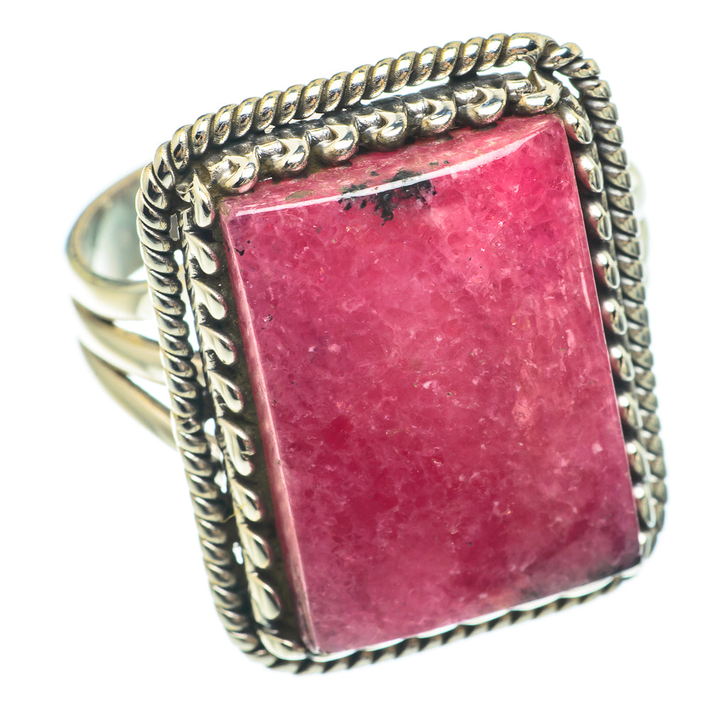 Rhodonite Rings handcrafted by Anasilvercos - RING64872