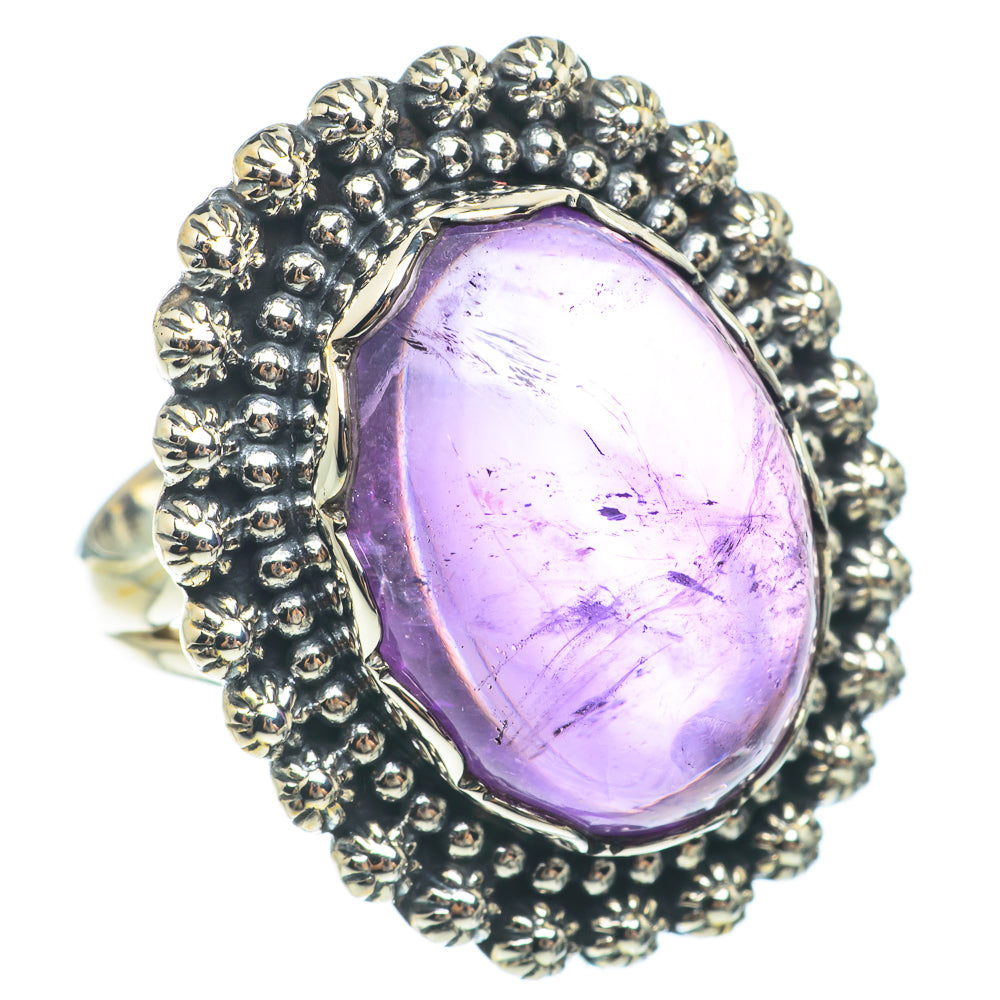 Amethyst Rings handcrafted by Anasilvercos - RING64873