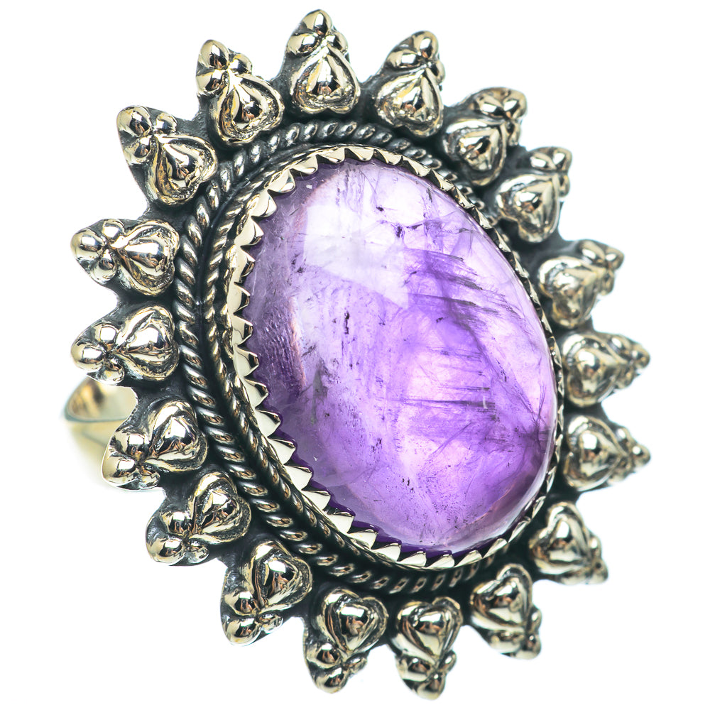 Amethyst Rings handcrafted by Anasilvercos - RING64874