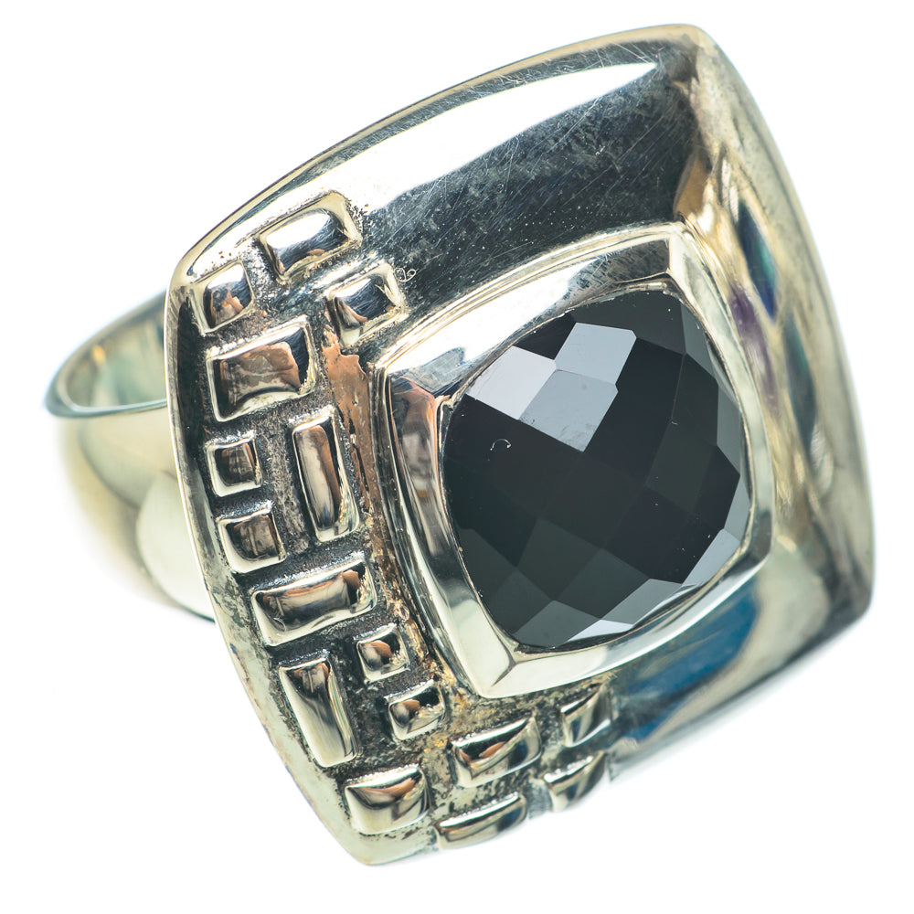 Black Onyx Rings handcrafted by Anasilvercos - RING64875