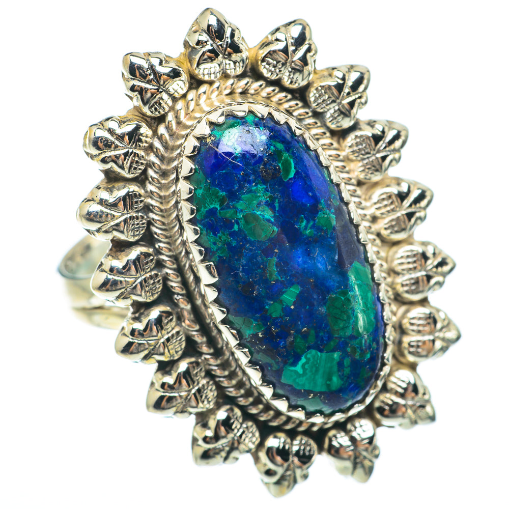 Azurite Rings handcrafted by Anasilvercos - RING64880