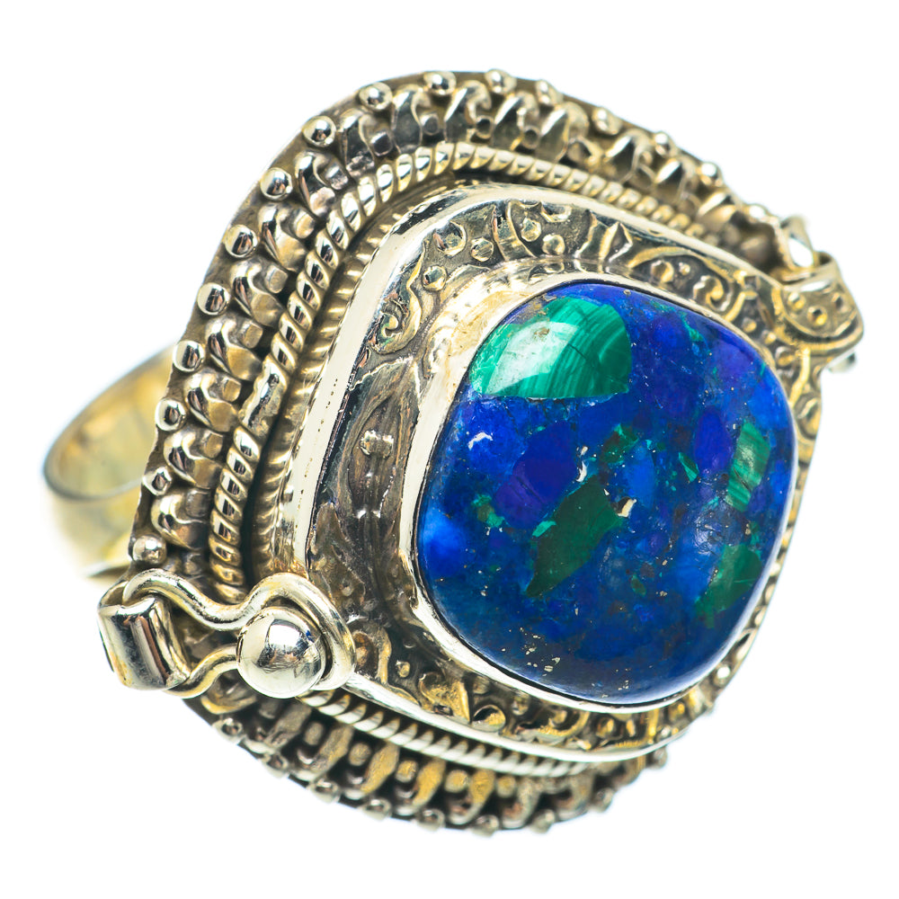 Azurite Rings handcrafted by Anasilvercos - RING64881