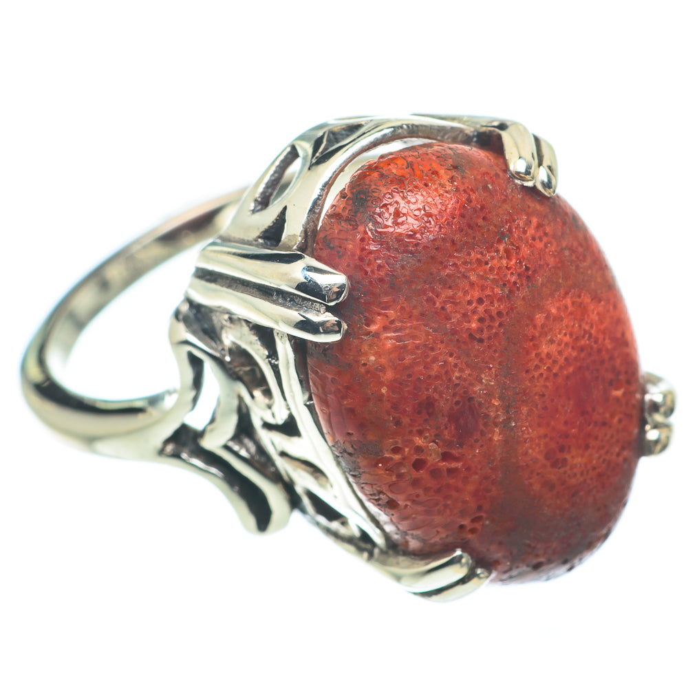Sponge Coral Rings handcrafted by Anasilvercos - RING64892