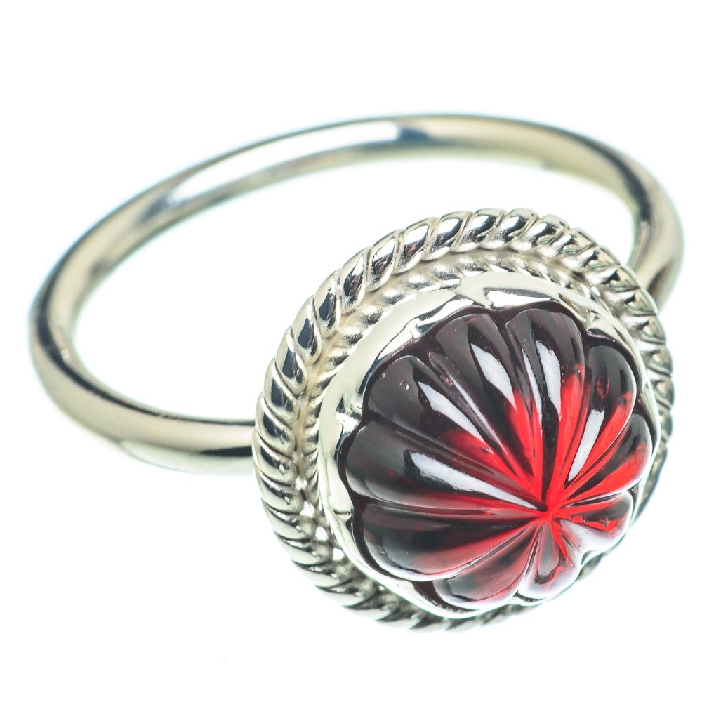 Garnet Rings handcrafted by Anasilvercos - RING64895