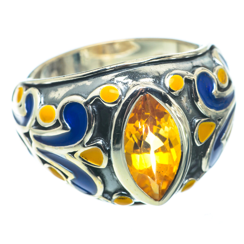 Citrine Rings handcrafted by Anasilvercos - RING64904