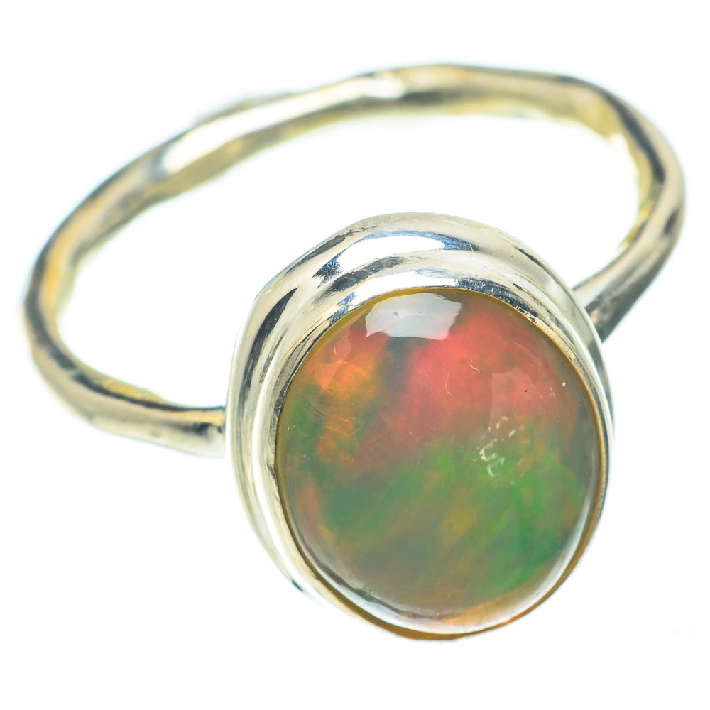 Ethiopian Opal Rings handcrafted by Anasilvercos - RING64908