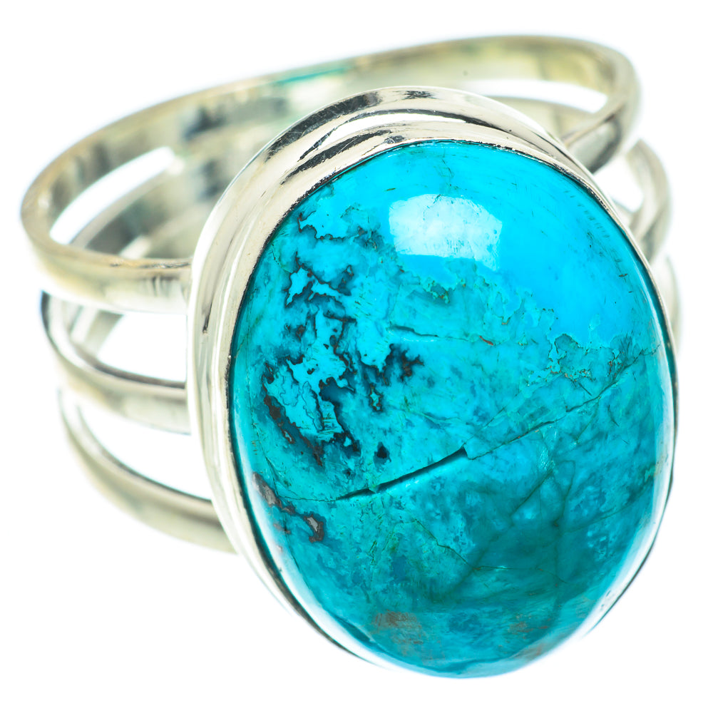 Chrysocolla Rings handcrafted by Anasilvercos - RING64911