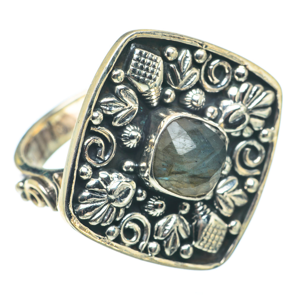 Labradorite Rings handcrafted by Anasilvercos - RING64912