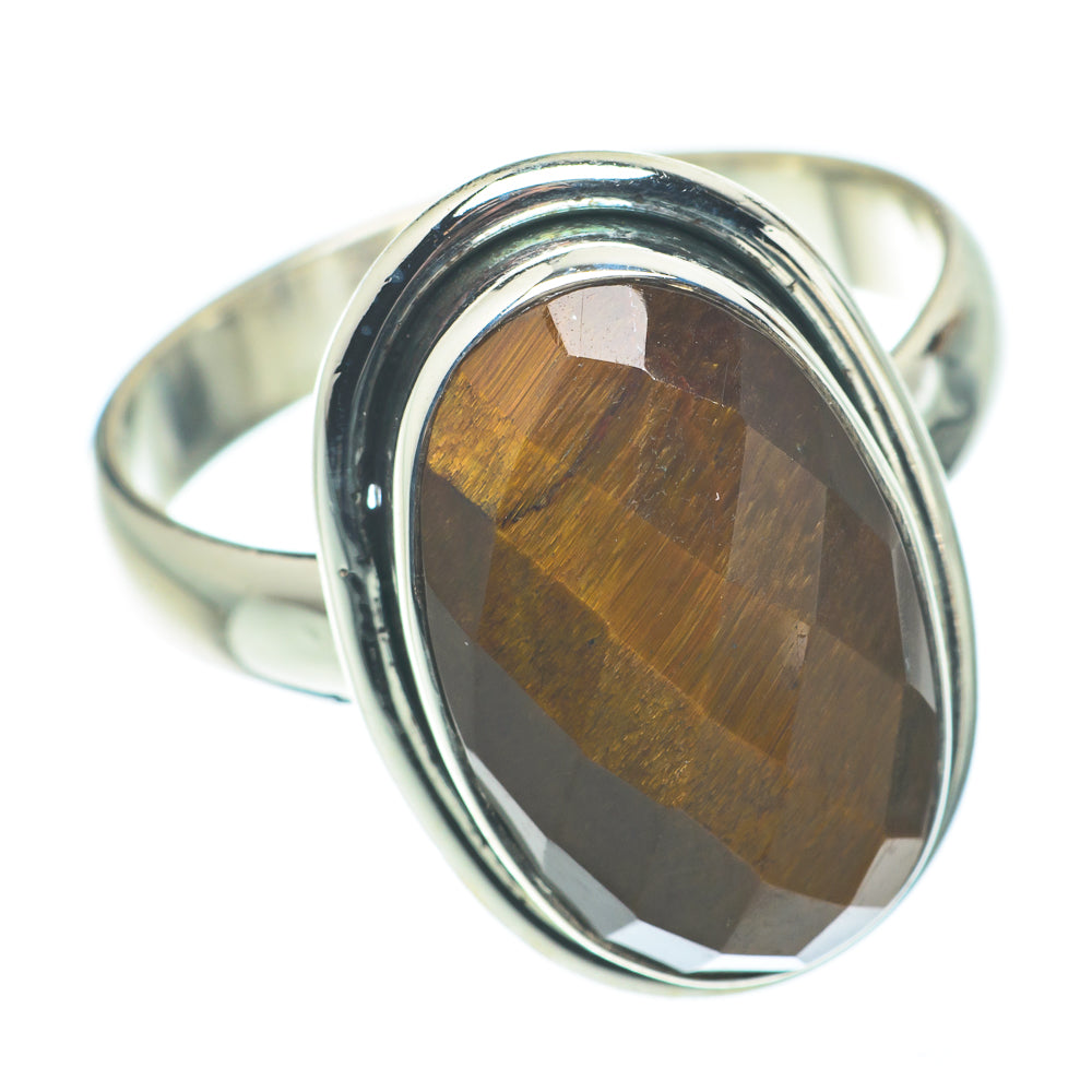 Tiger Eye Rings handcrafted by Anasilvercos - RING64915