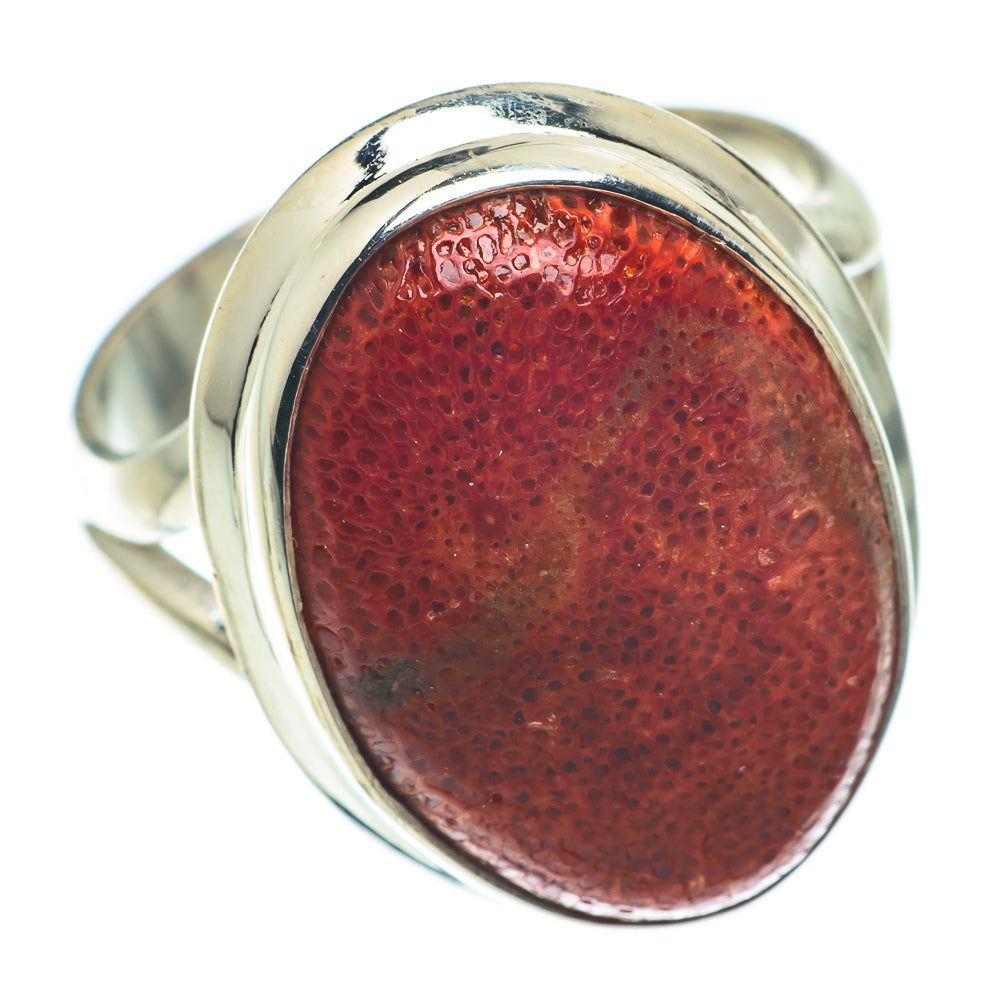 Sponge Coral Rings handcrafted by Anasilvercos - RING64917