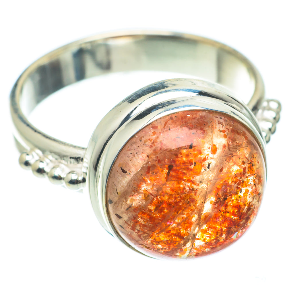 Sunstone Rings handcrafted by Anasilvercos - RING64918