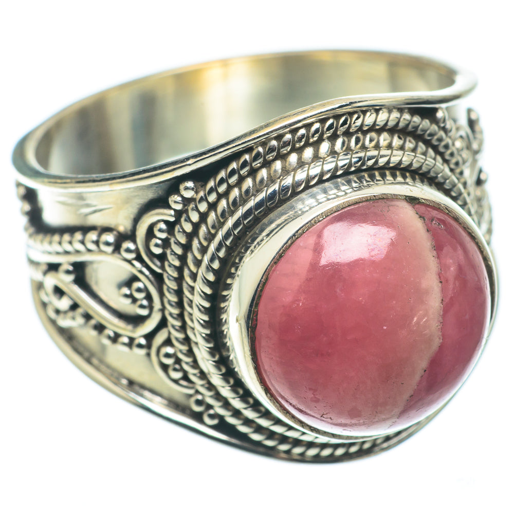 Rhodochrosite Rings handcrafted by Anasilvercos - RING64920