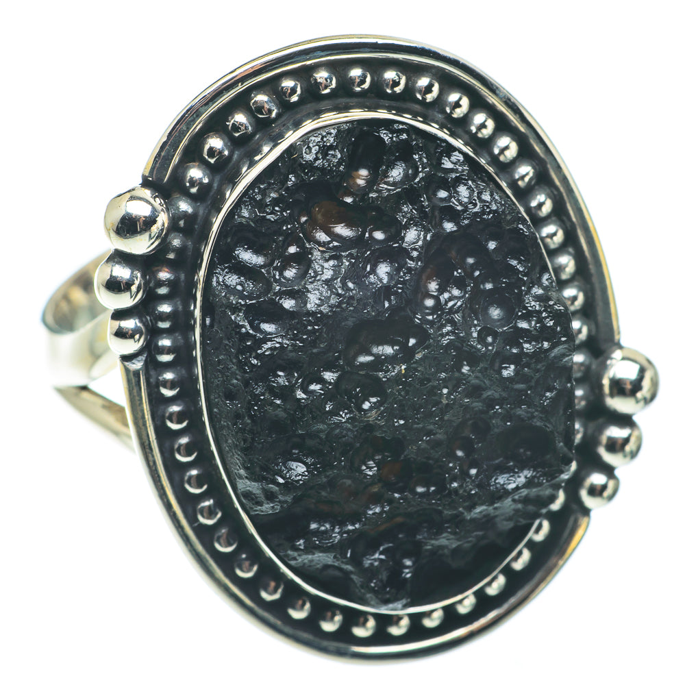 Tektite Rings handcrafted by Anasilvercos - RING64923