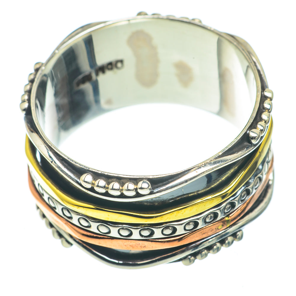 Meditation Spinner Rings handcrafted by Anasilvercos - RING64925