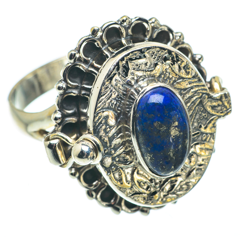 Lapis Lazuli Rings handcrafted by Anasilvercos - RING64937