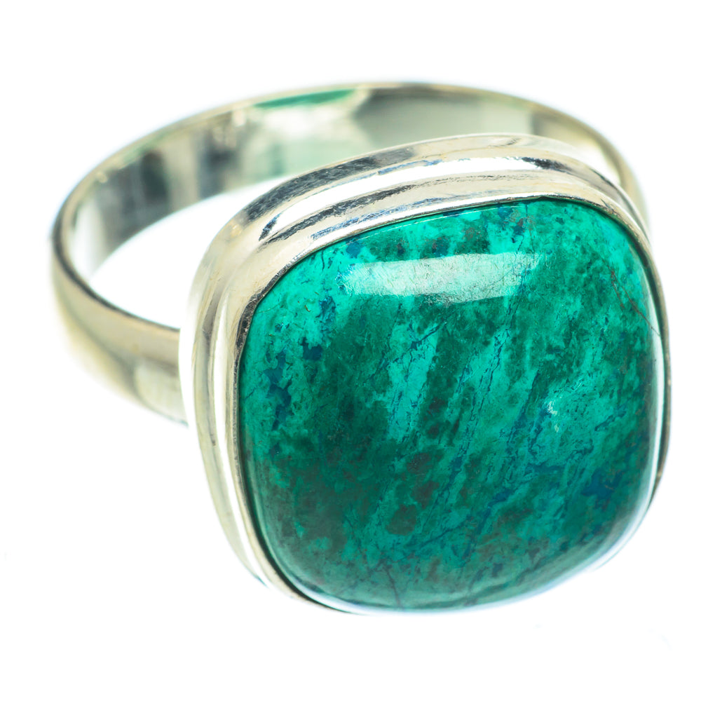 Chrysocolla Rings handcrafted by Anasilvercos - RING64940