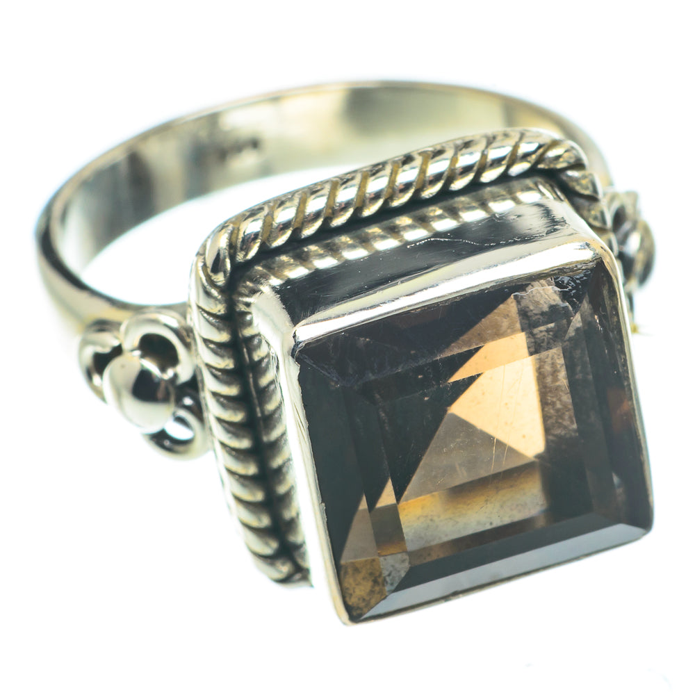 Smoky Quartz Rings handcrafted by Anasilvercos - RING64941