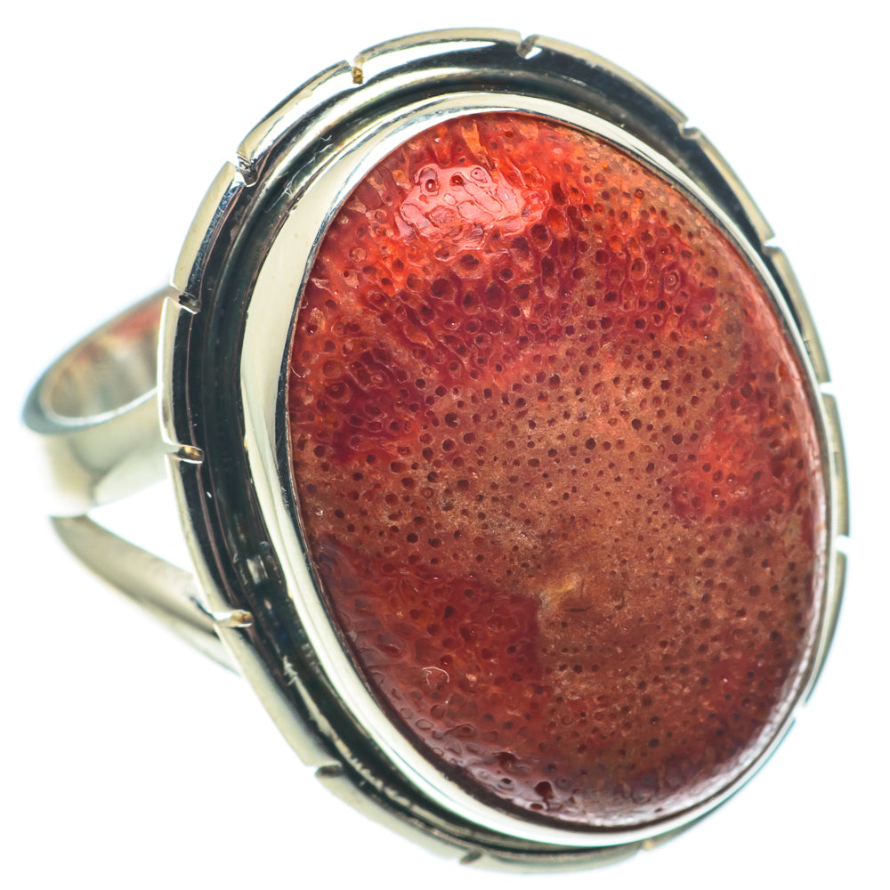 Sponge Coral Rings handcrafted by Anasilvercos - RING64944