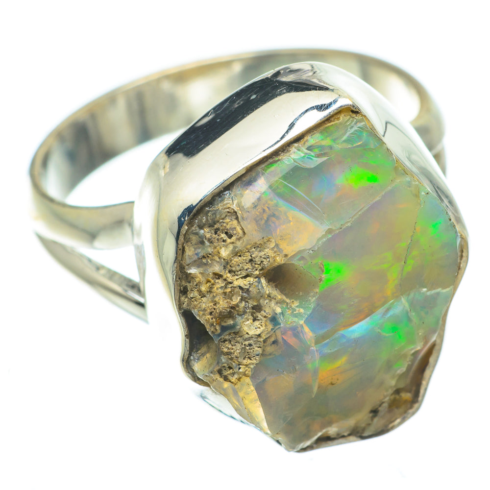 Ethiopian Opal Rings handcrafted by Anasilvercos - RING64956