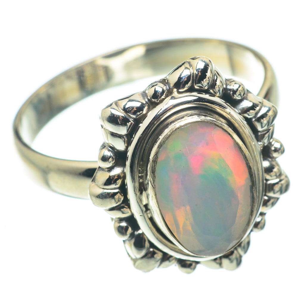 Ethiopian Opal Rings handcrafted by Anasilvercos - RING64978