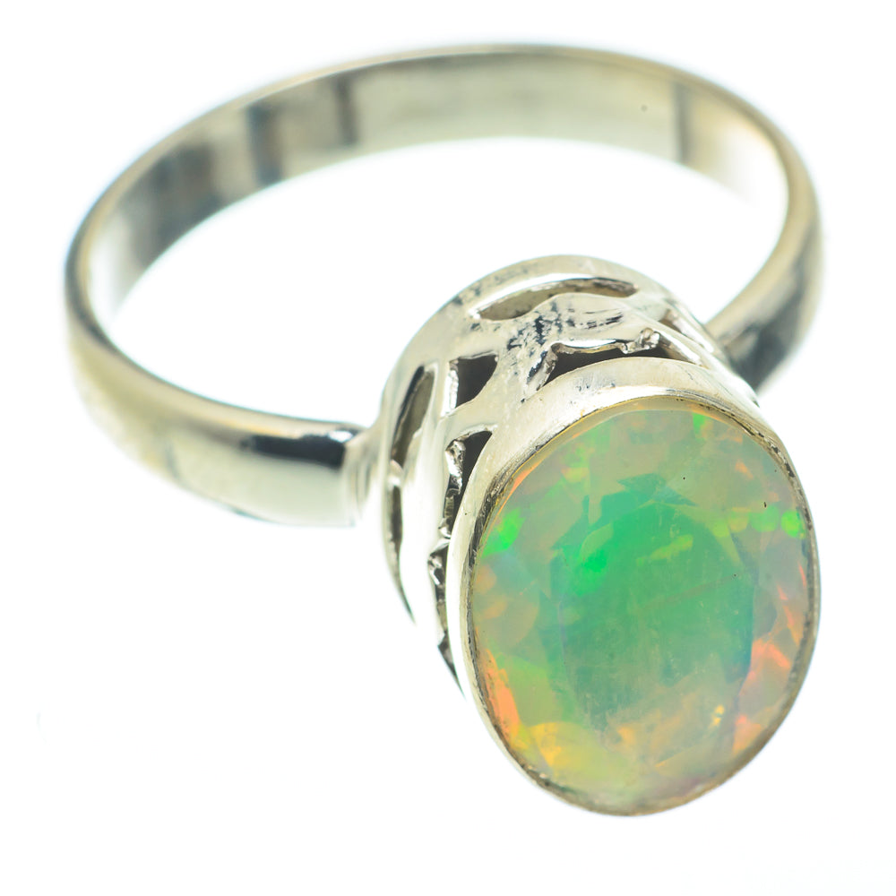 Ethiopian Opal Rings handcrafted by Anasilvercos - RING64979