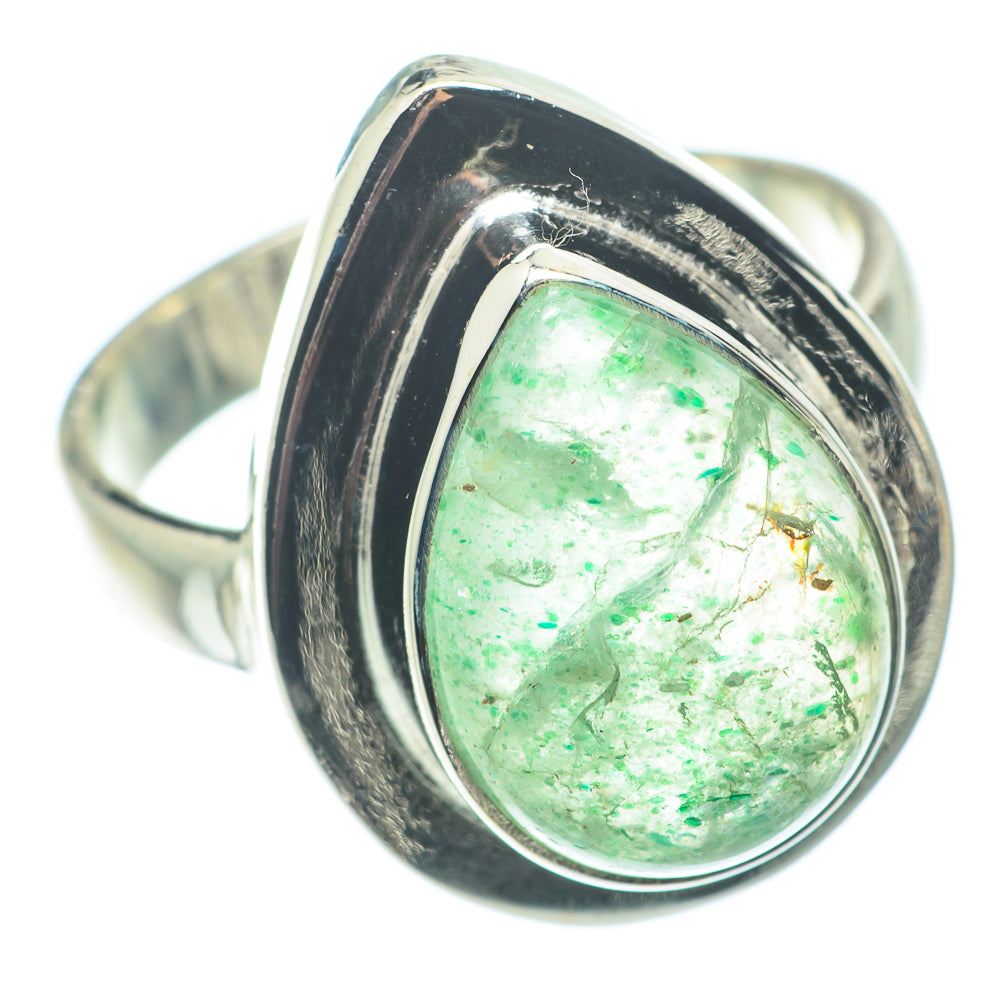 Prehnite Rings handcrafted by Anasilvercos - RING64983