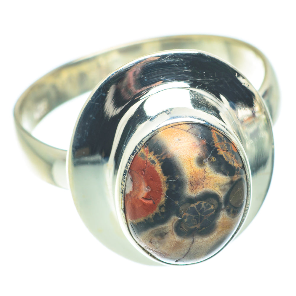 Poppy Jasper Rings handcrafted by Anasilvercos - RING64985