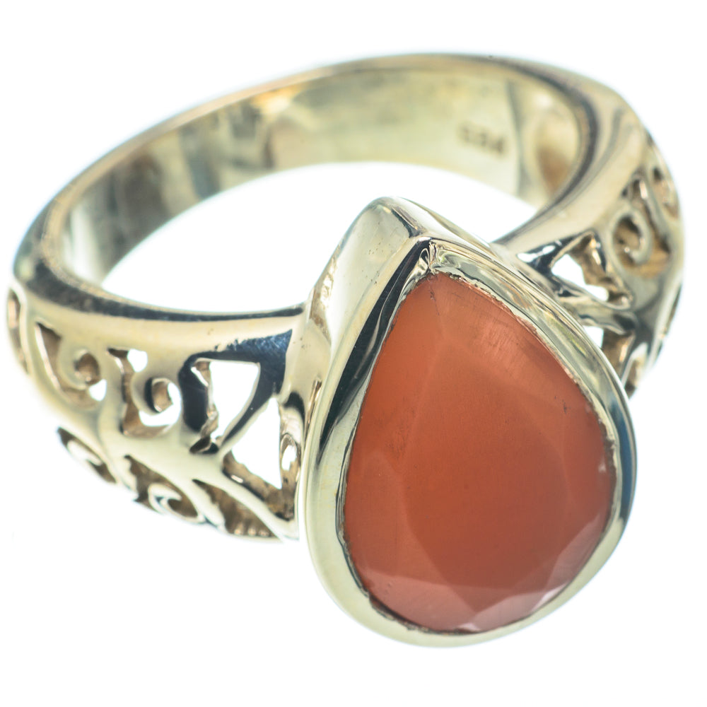 Carnelian Rings handcrafted by Anasilvercos - RING64988