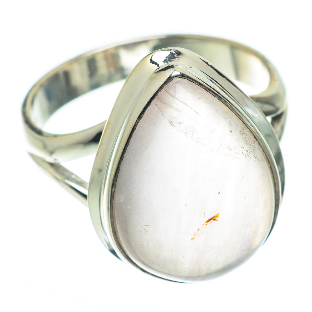 Rose Quartz Rings handcrafted by Anasilvercos - RING64990