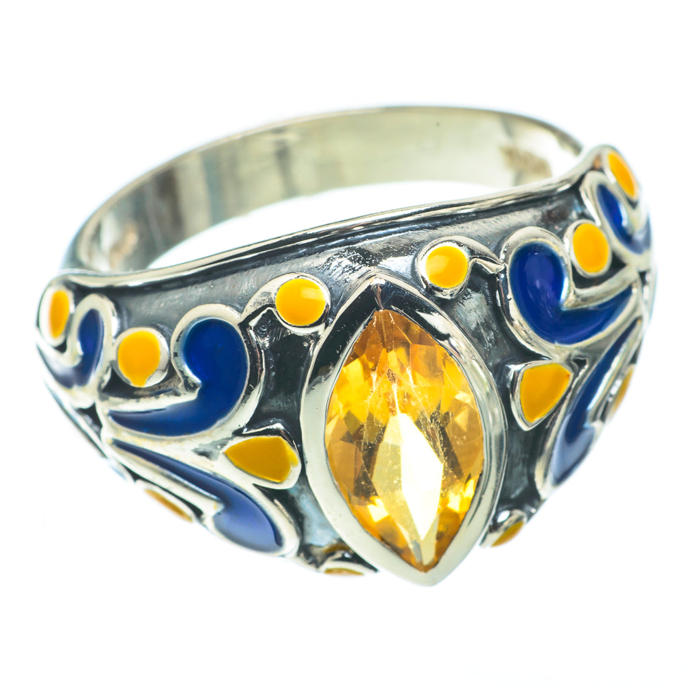 Citrine Rings handcrafted by Anasilvercos - RING64997