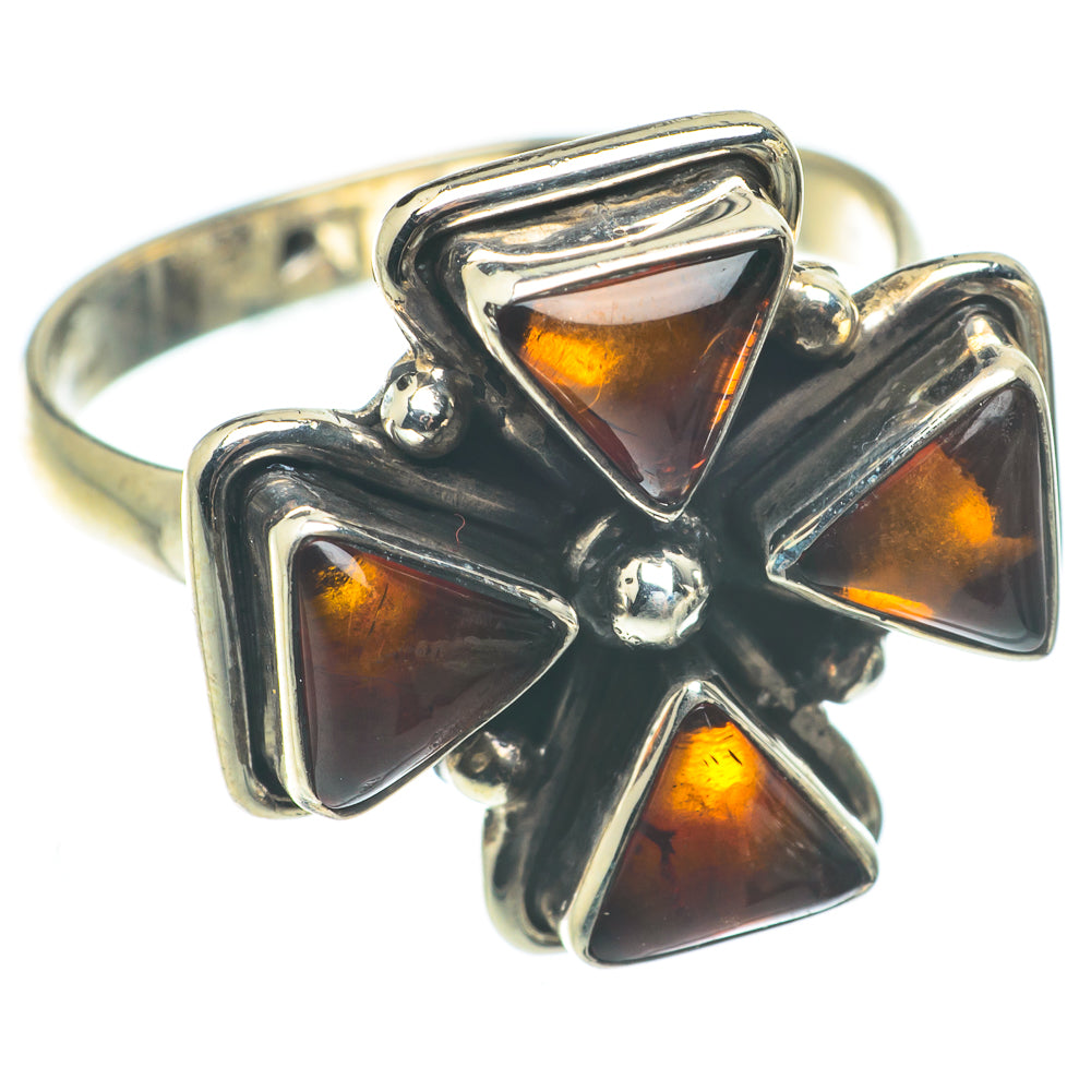 Carnelian Rings handcrafted by Anasilvercos - RING65010
