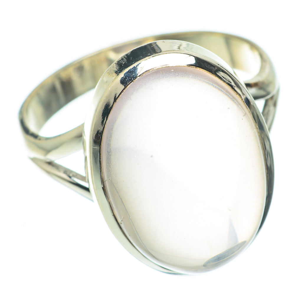 Rose Quartz Rings handcrafted by Anasilvercos - RING65013