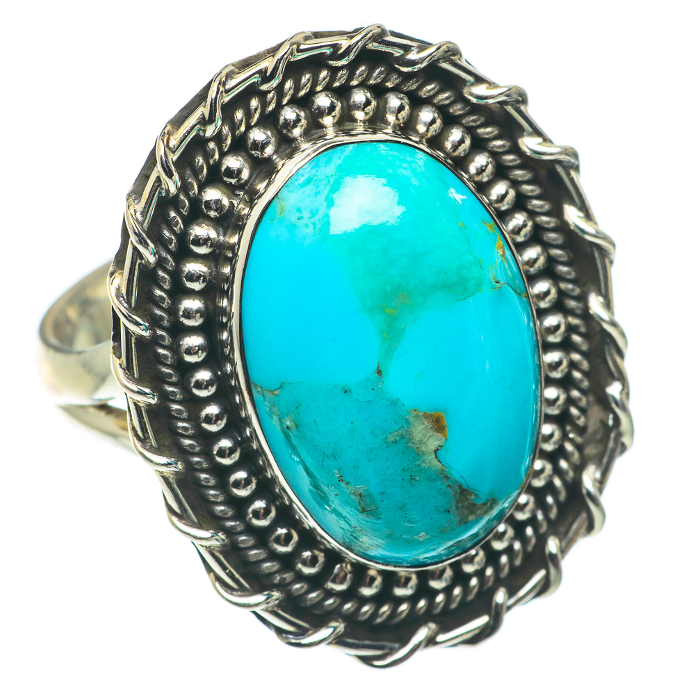 Chrysocolla Rings handcrafted by Anasilvercos - RING65022