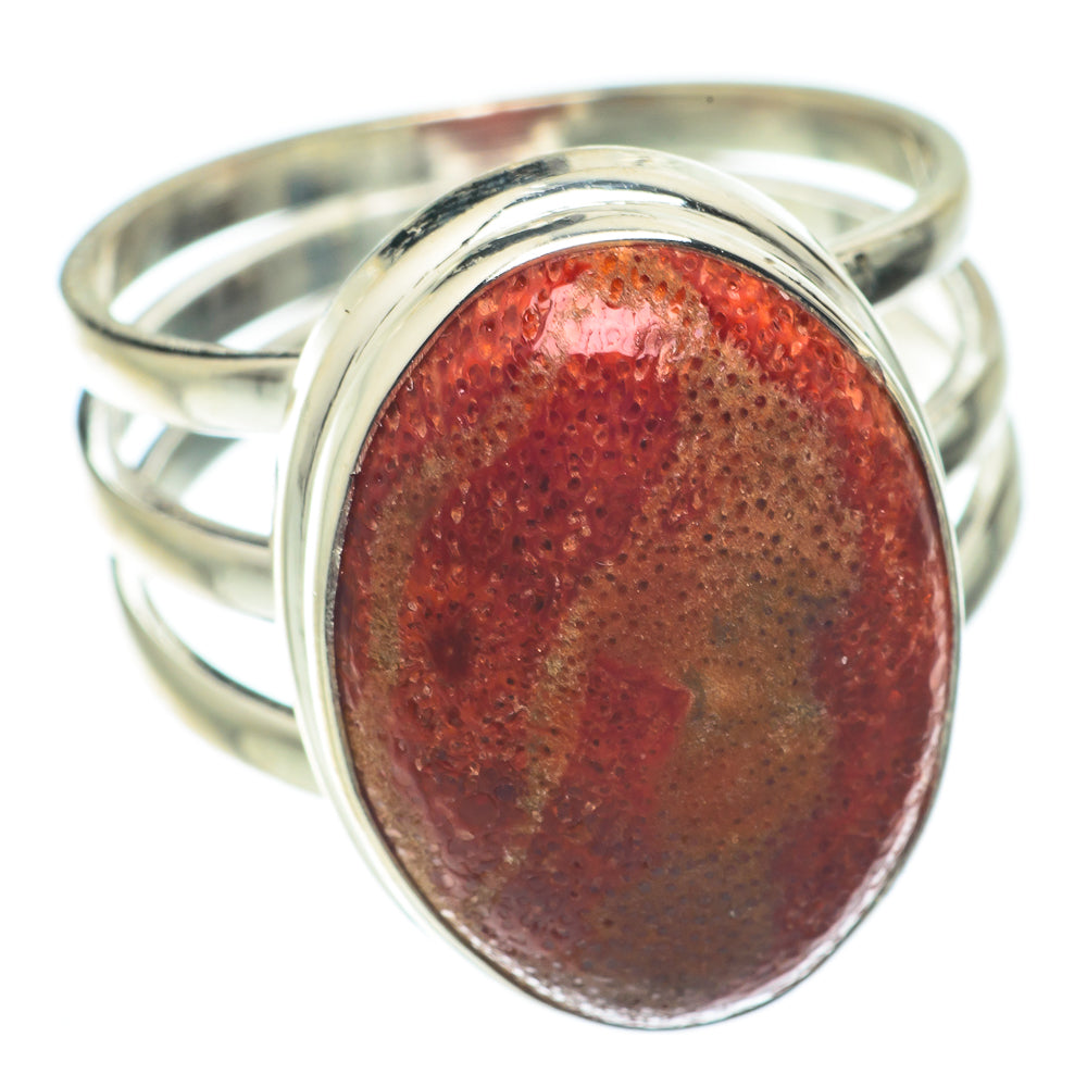 Sponge Coral Rings handcrafted by Anasilvercos - RING65029
