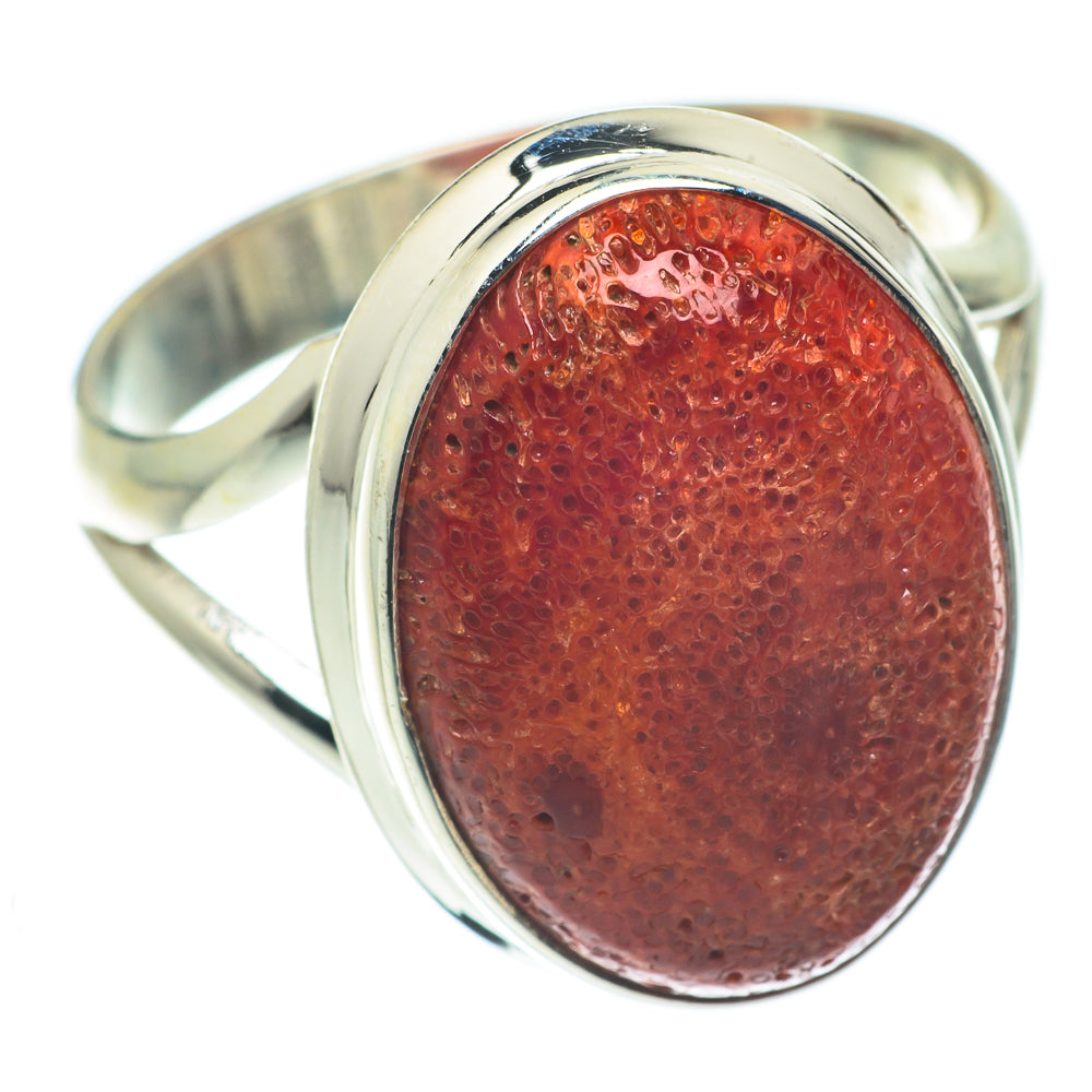 Sponge Coral Rings handcrafted by Anasilvercos - RING65030