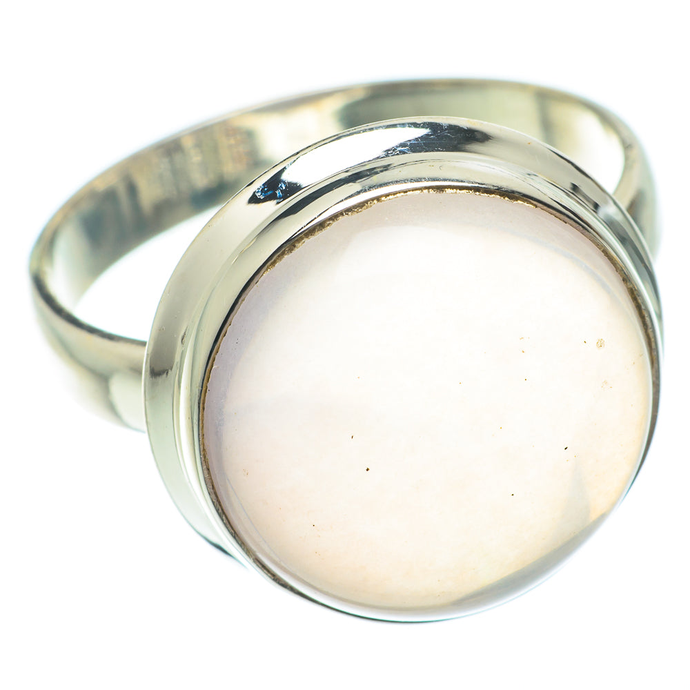 Rose Quartz Rings handcrafted by Anasilvercos - RING65031