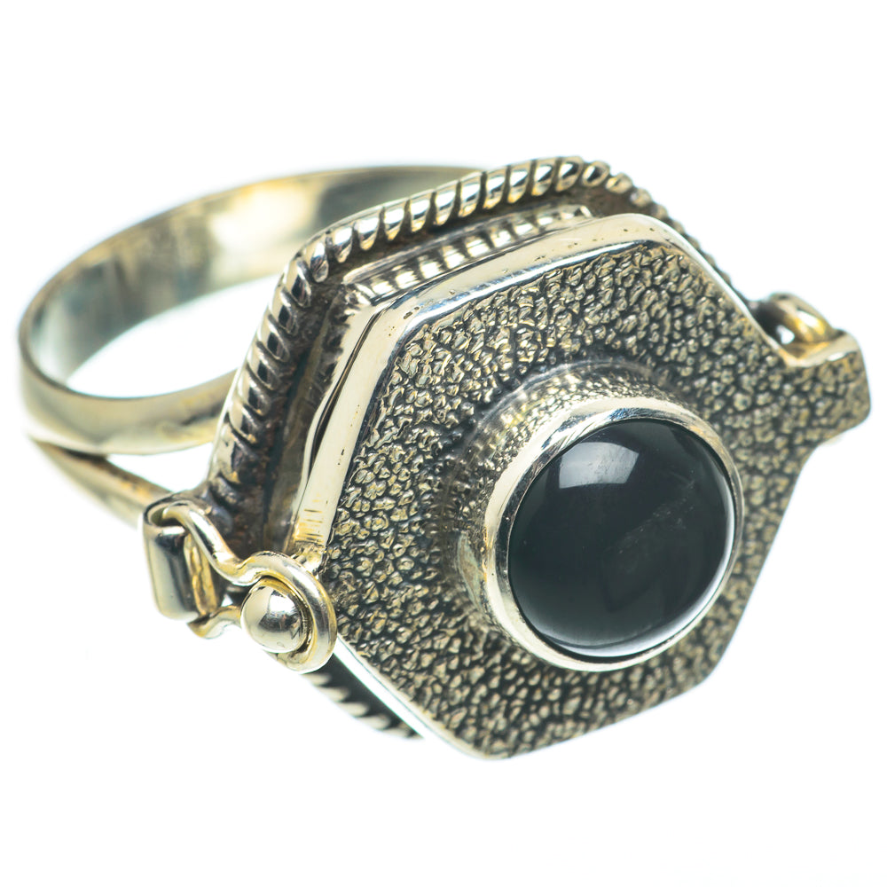 Black Onyx Rings handcrafted by Anasilvercos - RING65036