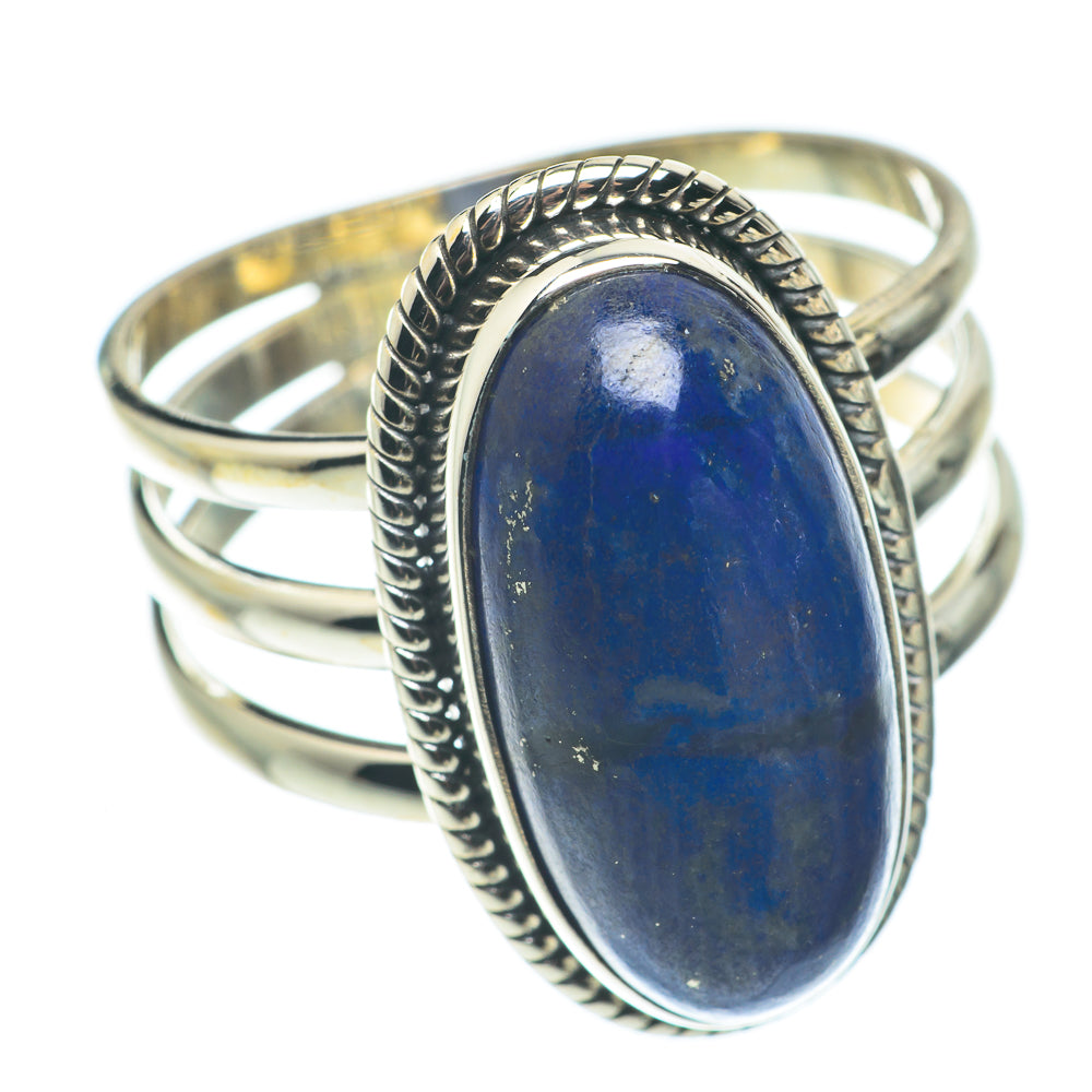 Lapis Lazuli Rings handcrafted by Anasilvercos - RING65041