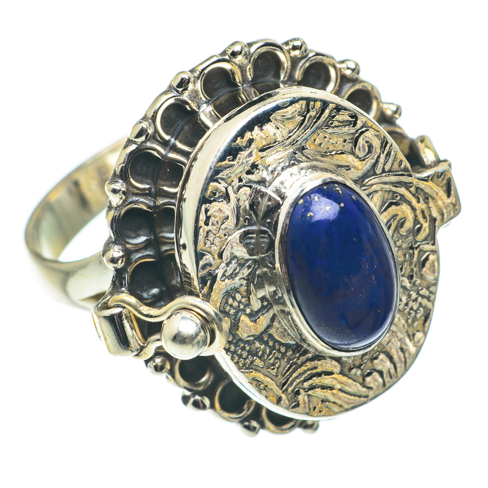 Lapis Lazuli Rings handcrafted by Anasilvercos - RING65043