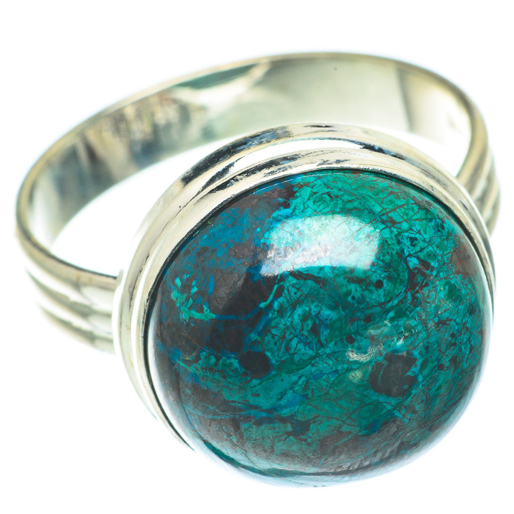 Shattuckite Rings handcrafted by Anasilvercos - RING65044