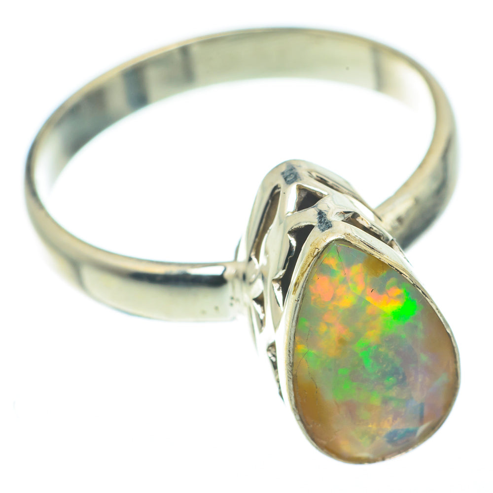 Ethiopian Opal Rings handcrafted by Anasilvercos - RING65071