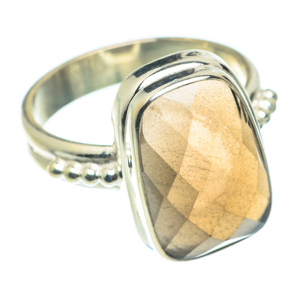 Smoky Quartz Rings handcrafted by Anasilvercos - RING65081
